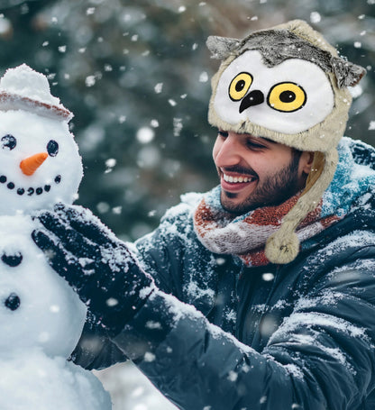 SUPER-SOFT PLUSH HAT - OWL