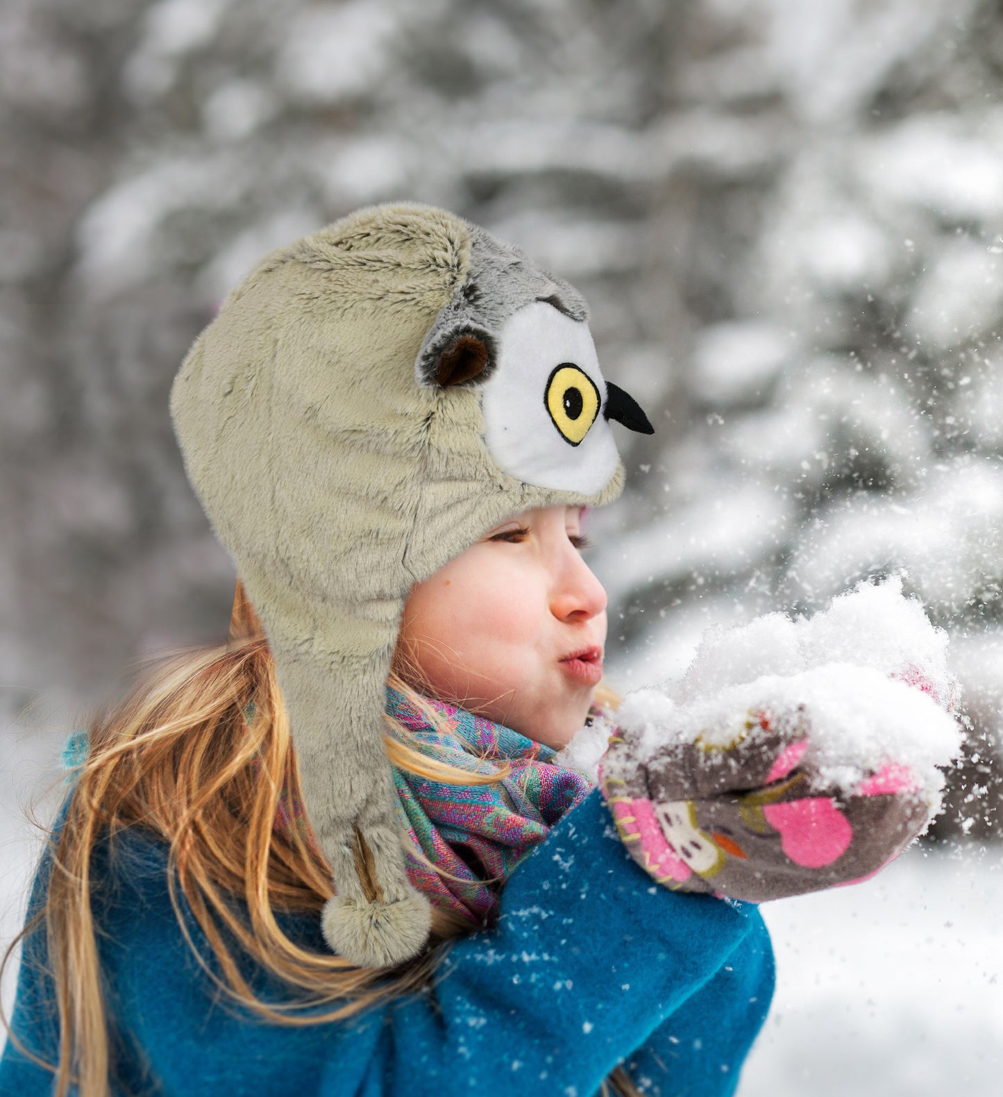 SUPER-SOFT PLUSH HAT - OWL