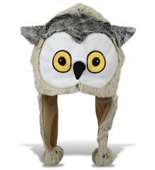 SUPER-SOFT PLUSH HAT - OWL