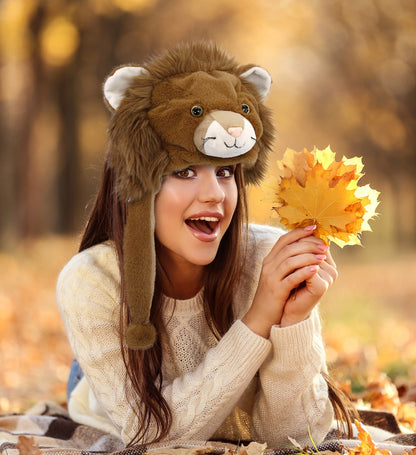 SUPER-SOFT PLUSH HAT - LION