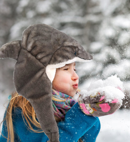 SUPER-SOFT PLUSH HAT - DOLPHIN