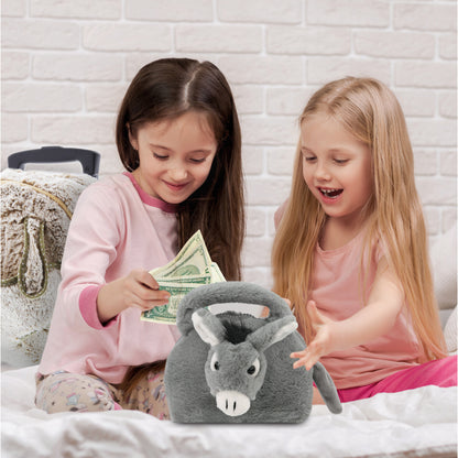 SUPER-SOFT PLUSH HAND BAG - DONKEY