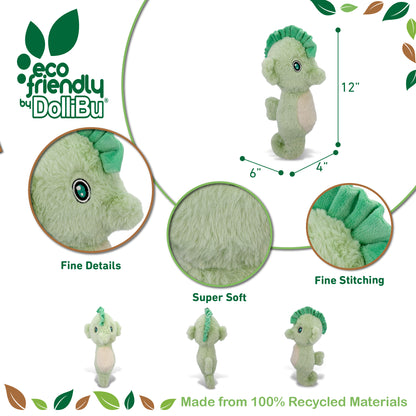 ECO FRIENDLY SUPER-SOFT PLUSH - SEAHORSE