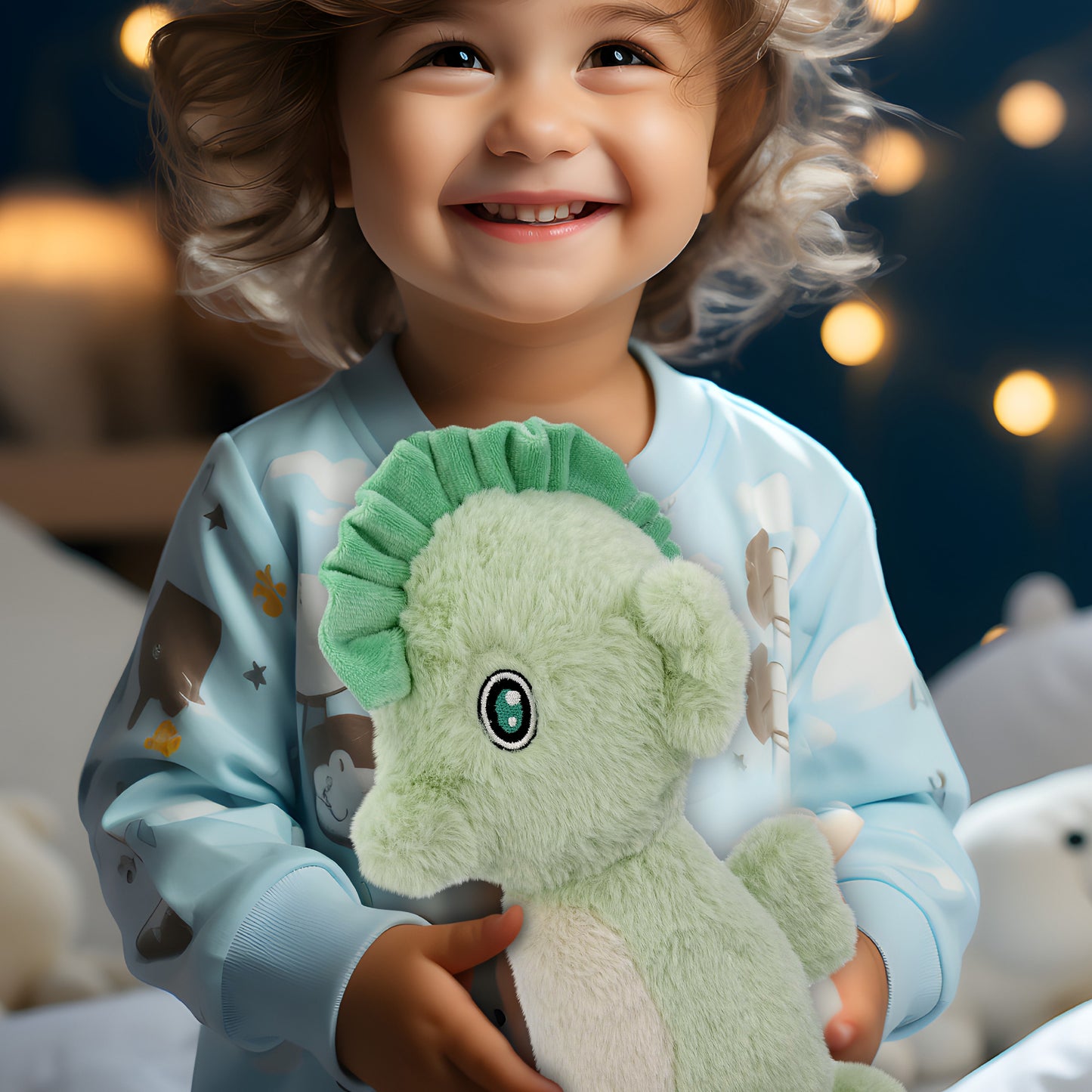 ECO FRIENDLY SUPER-SOFT PLUSH - SEAHORSE