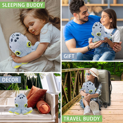 ECO FRIENDLY SUPER-SOFT PLUSH - OCTOPUS