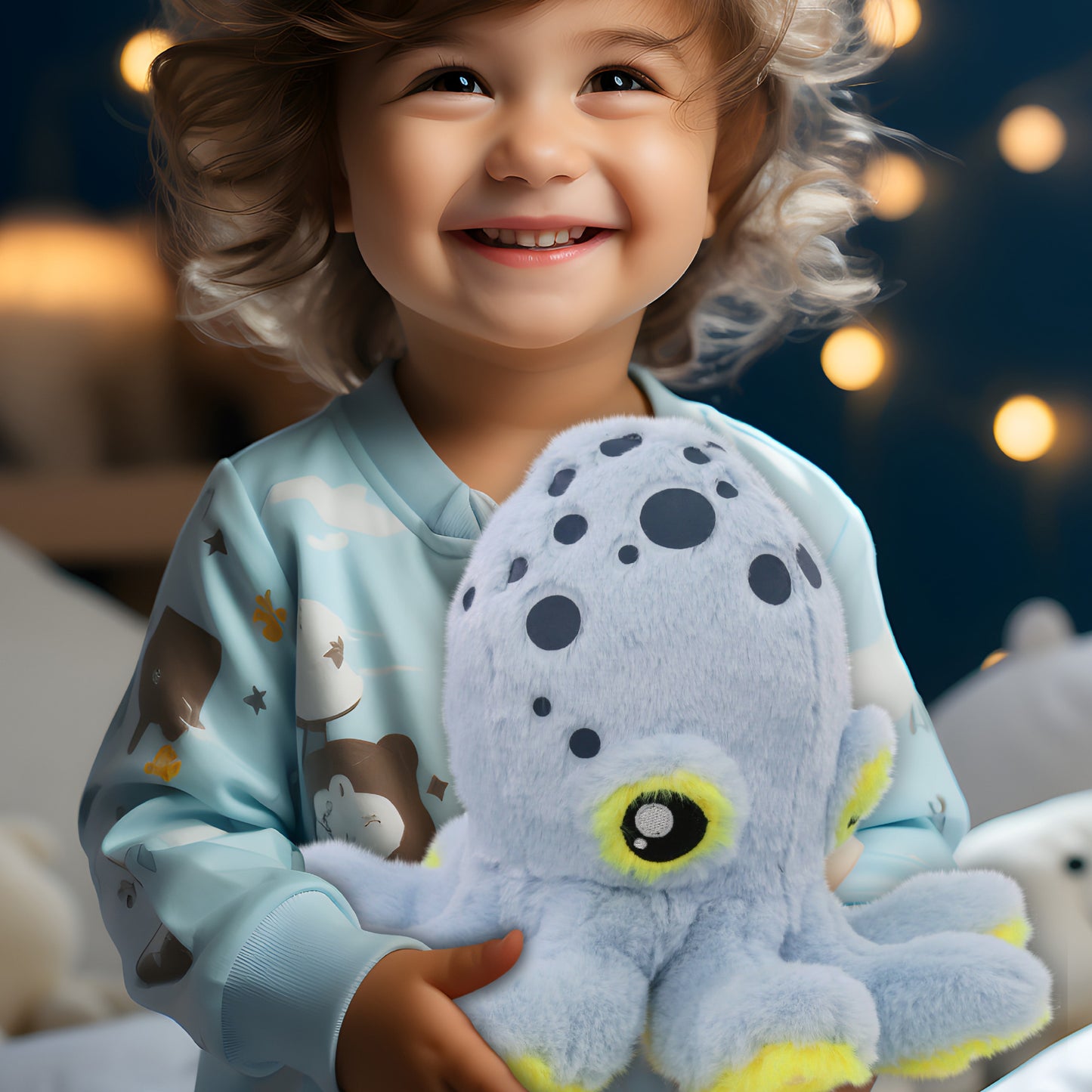 ECO FRIENDLY SUPER-SOFT PLUSH - OCTOPUS