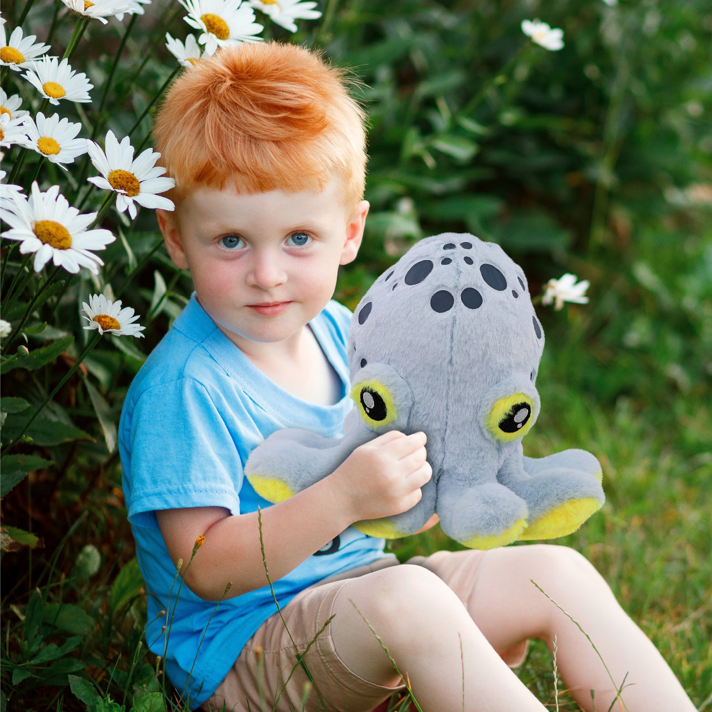 ECO FRIENDLY SUPER-SOFT PLUSH - OCTOPUS