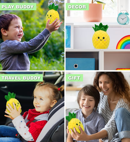 SNUG-MOOSHIES PLUSH - PINEAPPLE 4"