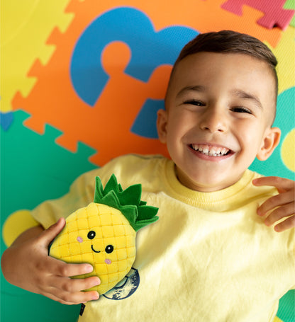 SNUG-MOOSHIES PLUSH - PINEAPPLE 4"