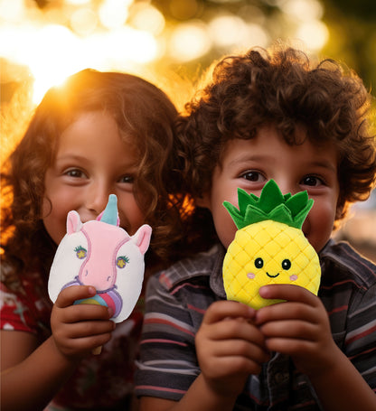 SNUG-MOOSHIES PLUSH - PINEAPPLE 4"