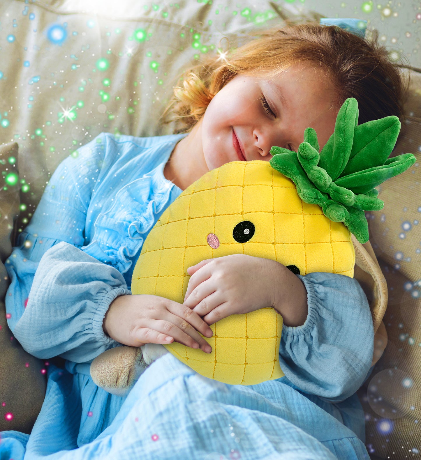 SNUG-MOOSHIES PLUSH - PINEAPPLE 11"