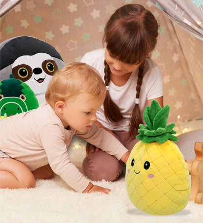 SNUG-MOOSHIES PLUSH - PINEAPPLE 11"