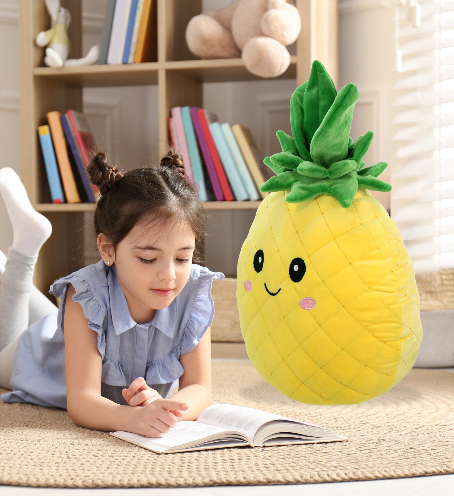 SNUG-MOOSHIES PLUSH - PINEAPPLE 18"