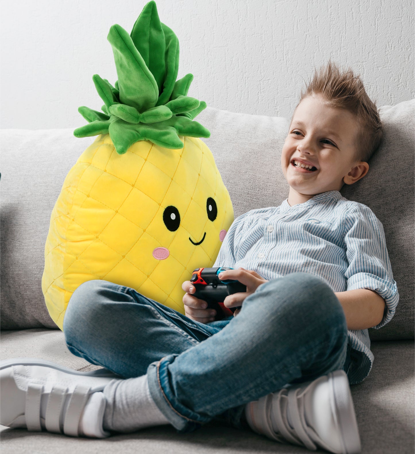 SNUG-MOOSHIES PLUSH - PINEAPPLE 18"