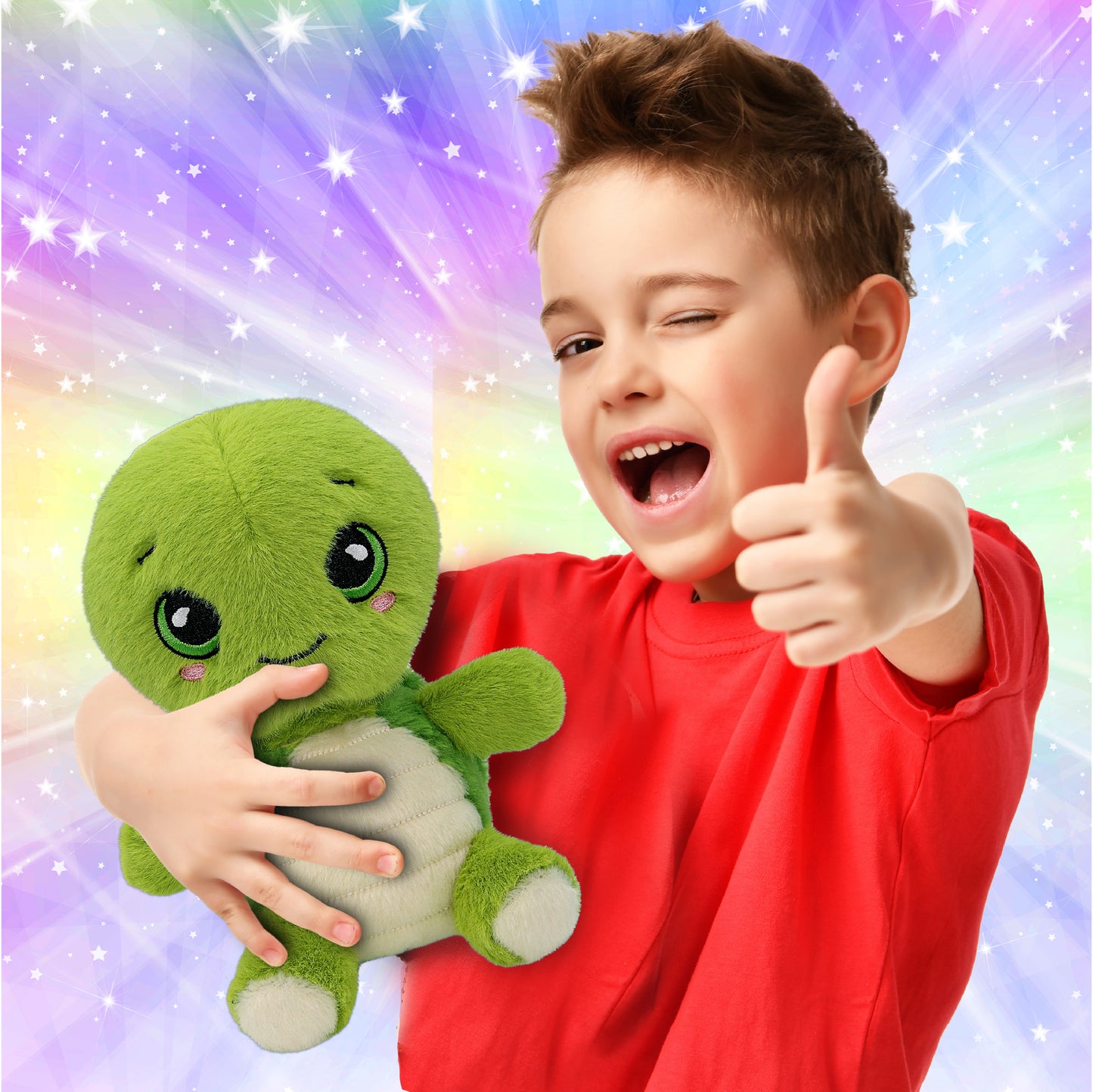 FUZZY PLUSH - SEA TURTLE 7.5"