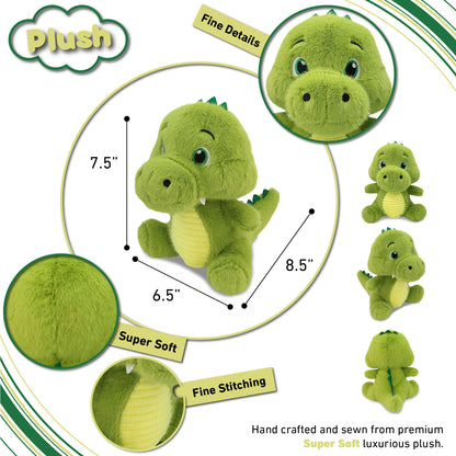FUZZY PLUSH - ALLIGATOR 7.5"
