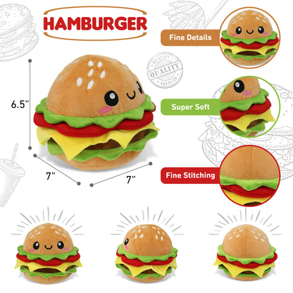 PLUSH - HAMBURGER 6.5"