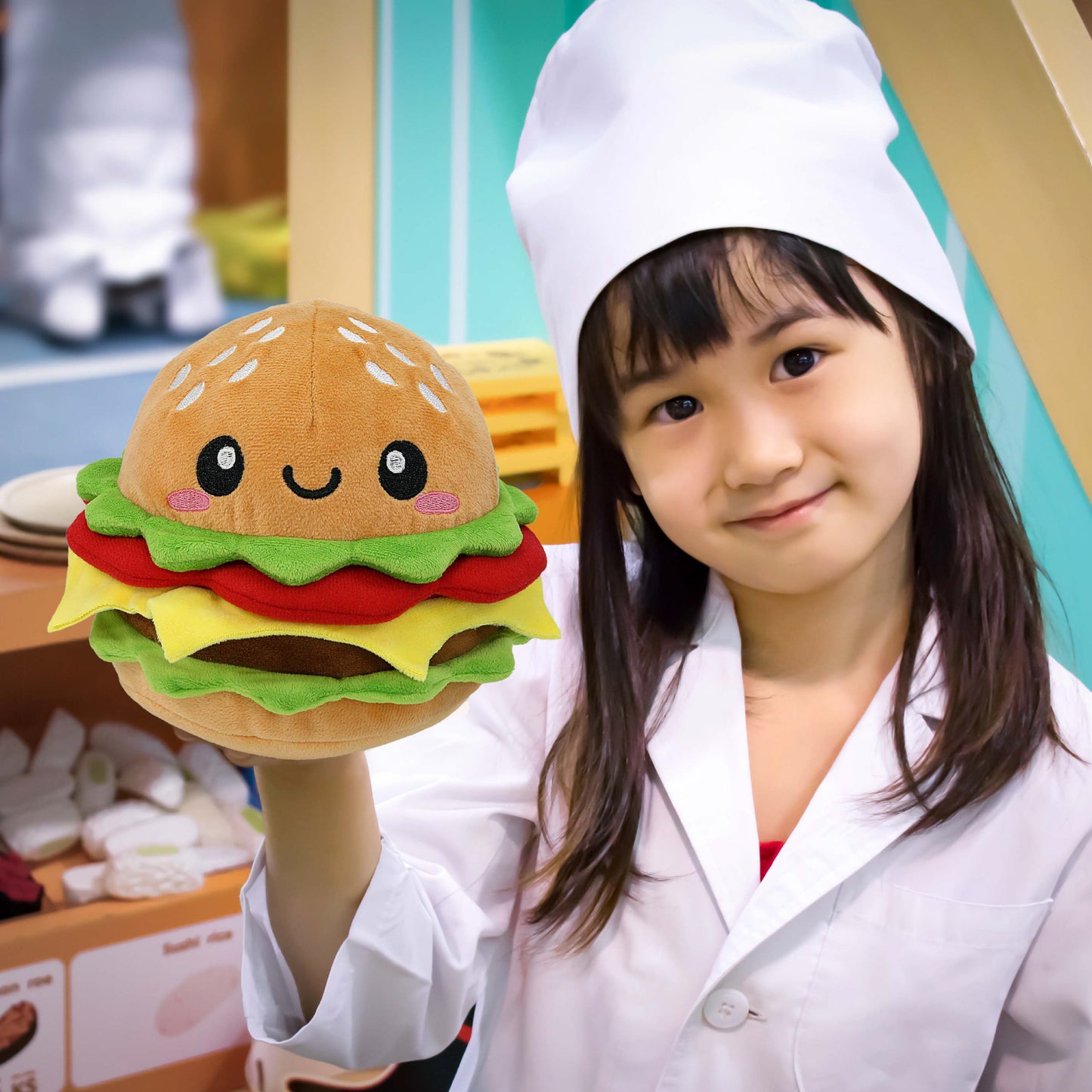 PLUSH - HAMBURGER 6.5"
