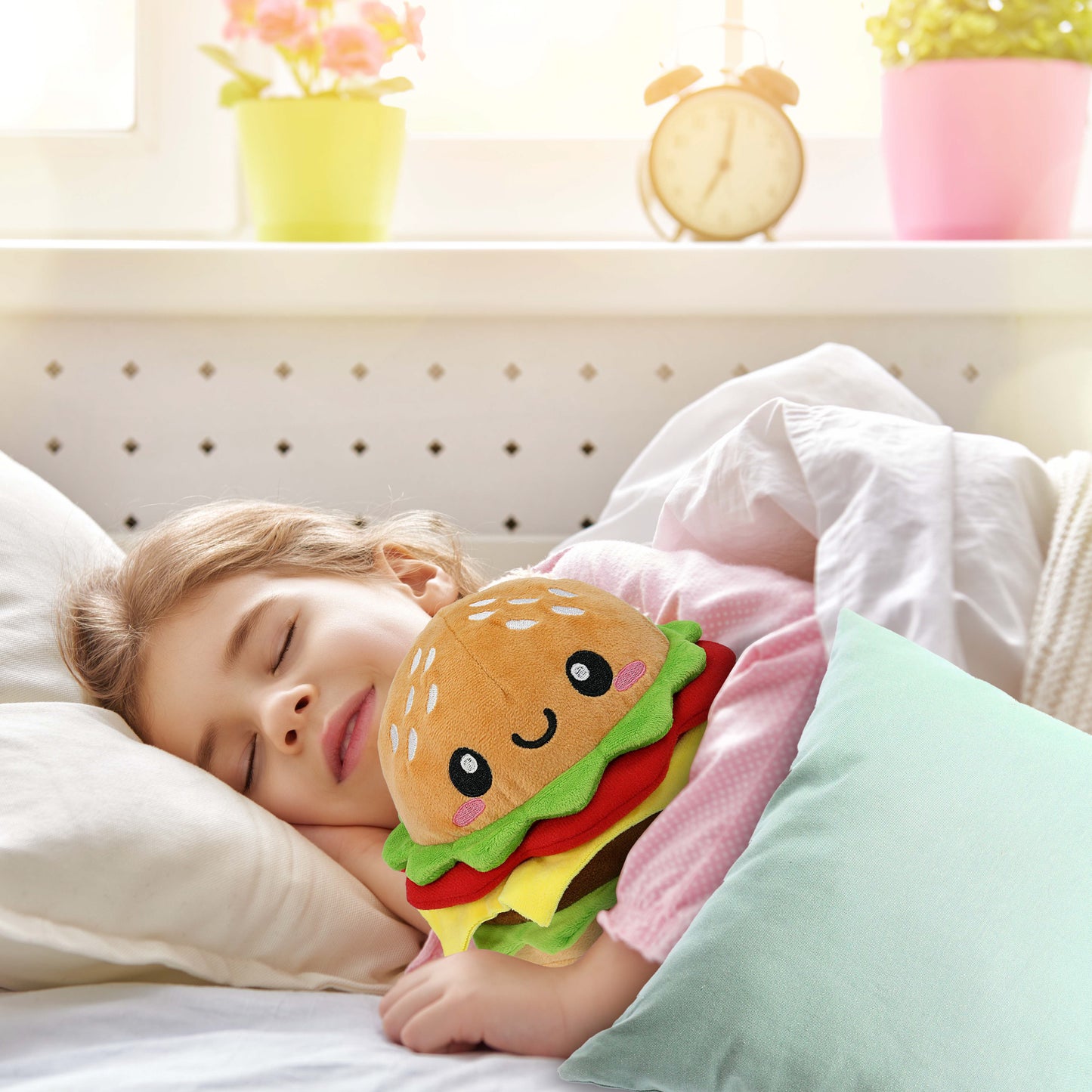 PLUSH - HAMBURGER 6.5"