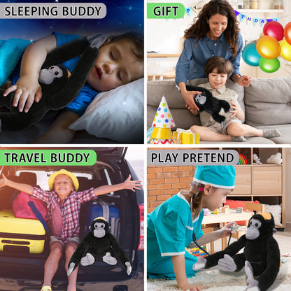 SUPER SOFT PLUSH - LONG ARMS - MONKEY
