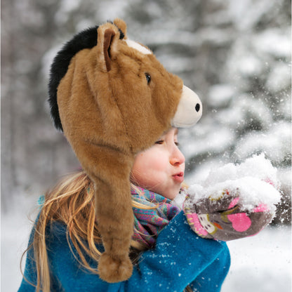 SUPER-SOFT PLUSH HAT - HORSE