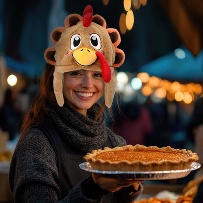 SUPER-SOFT PLUSH HAT - TURKEY