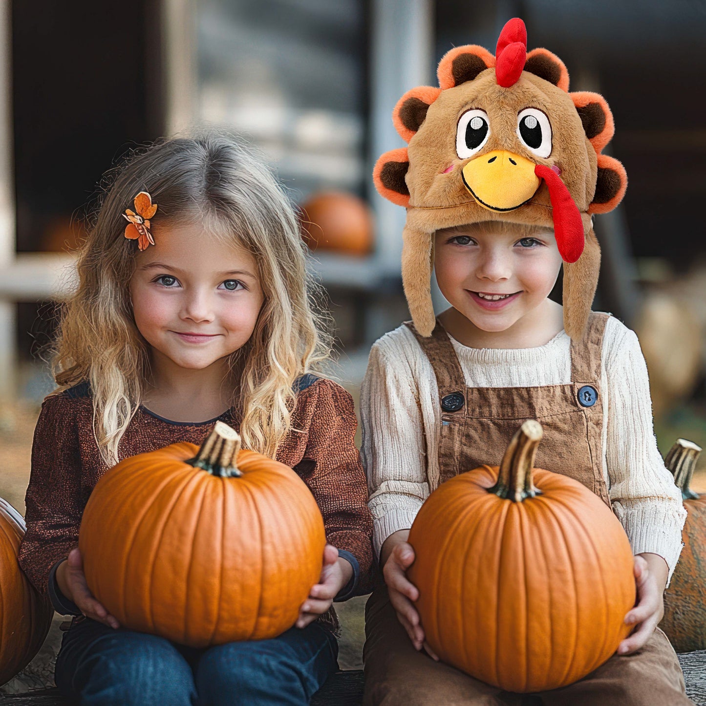 SUPER-SOFT PLUSH HAT - TURKEY