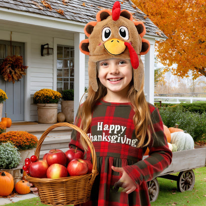 SUPER-SOFT PLUSH HAT - TURKEY