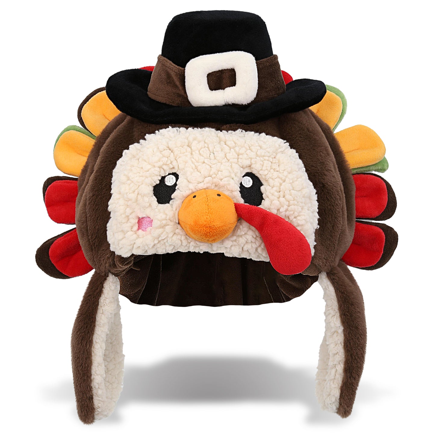 SUPER-SOFT PLUSH HAT - PILGRIM TURKEY