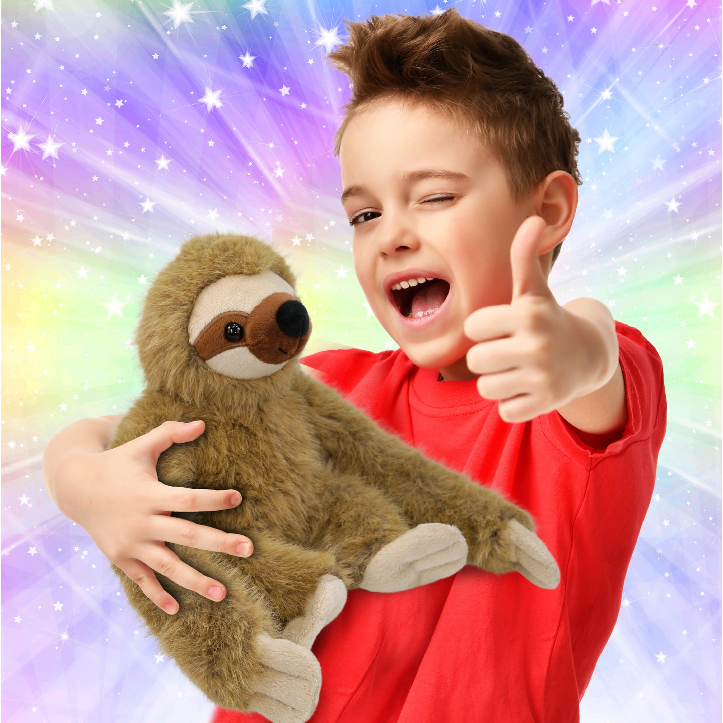 SUPER SOFT PLUSH - LONG ARMS - SLOTH