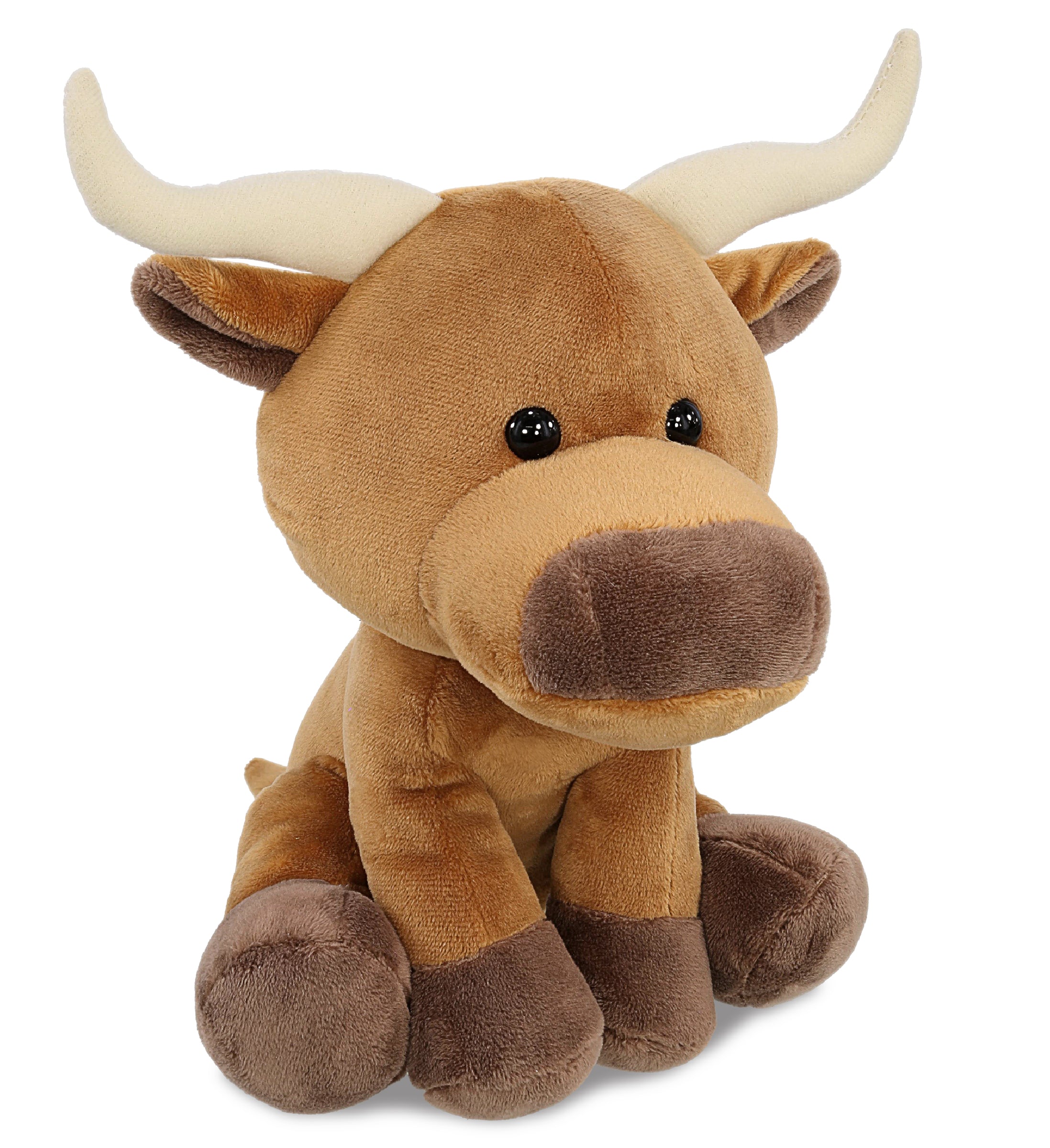 PLUSH - FLOPPY LONGHORN 8"