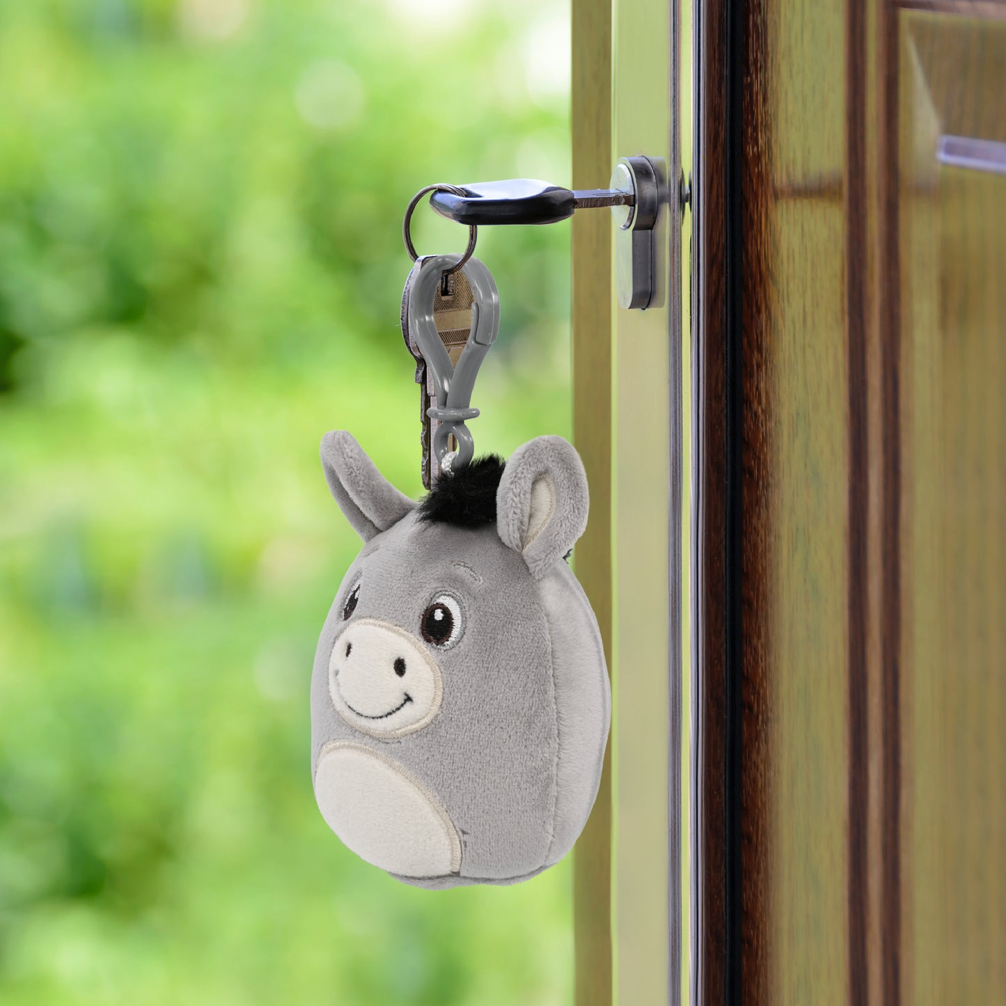 SNUG-MOOSHIES PLUSH CLIPS - DONKEY