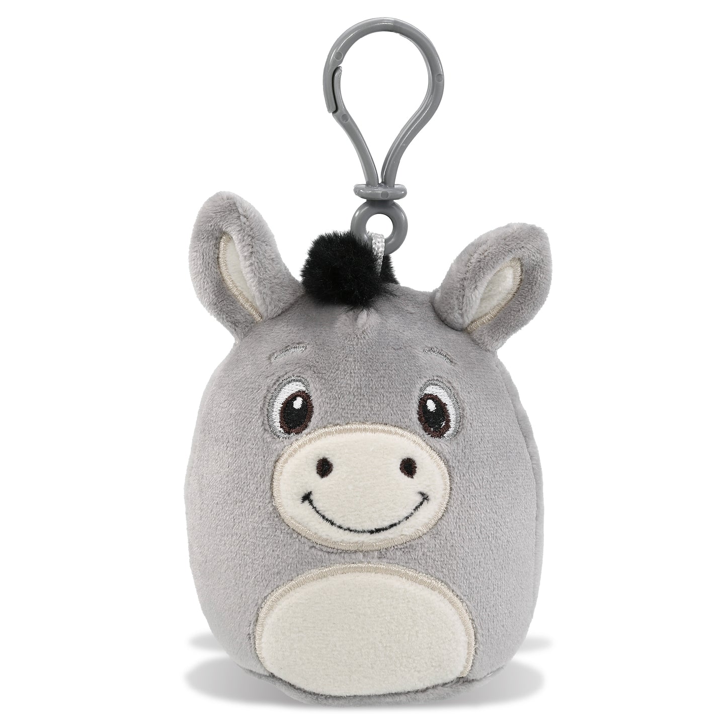 SNUG-MOOSHIES PLUSH CLIPS - DONKEY