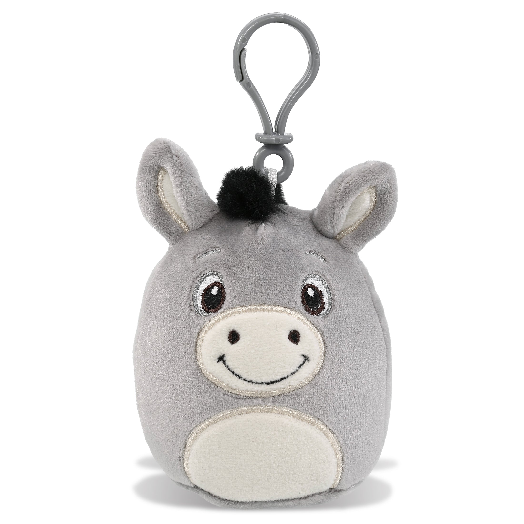 SNUG-MOOSHIES PLUSH CLIPS - DONKEY