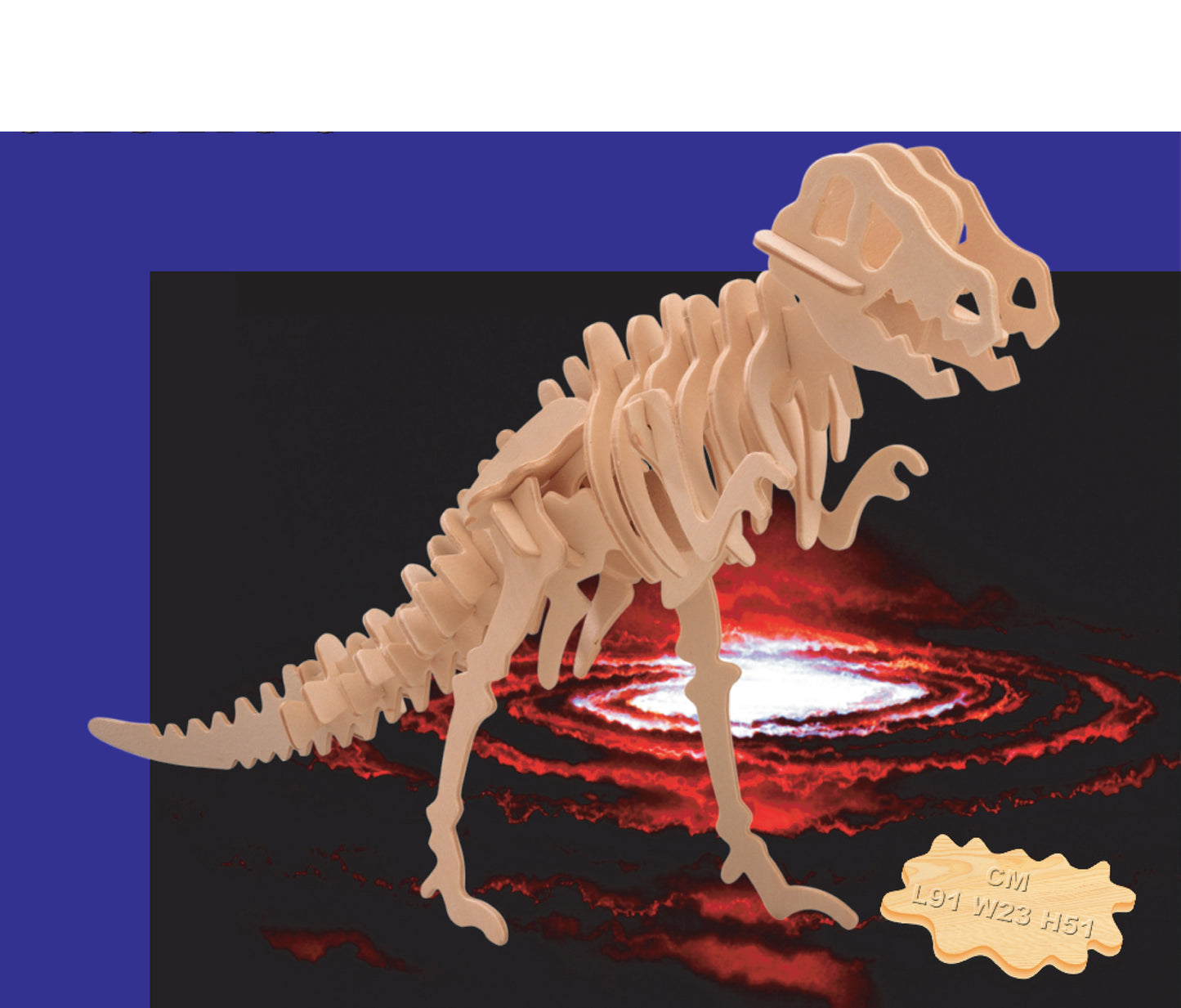 3D PUZZLES - BIG TYRANNOSAURUS