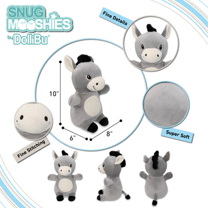 SNUG-MOOSHIES PLUSH - STANDING DONKEY