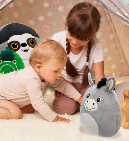 SNUG-MOOSHIES PLUSH - DONKEY 10"