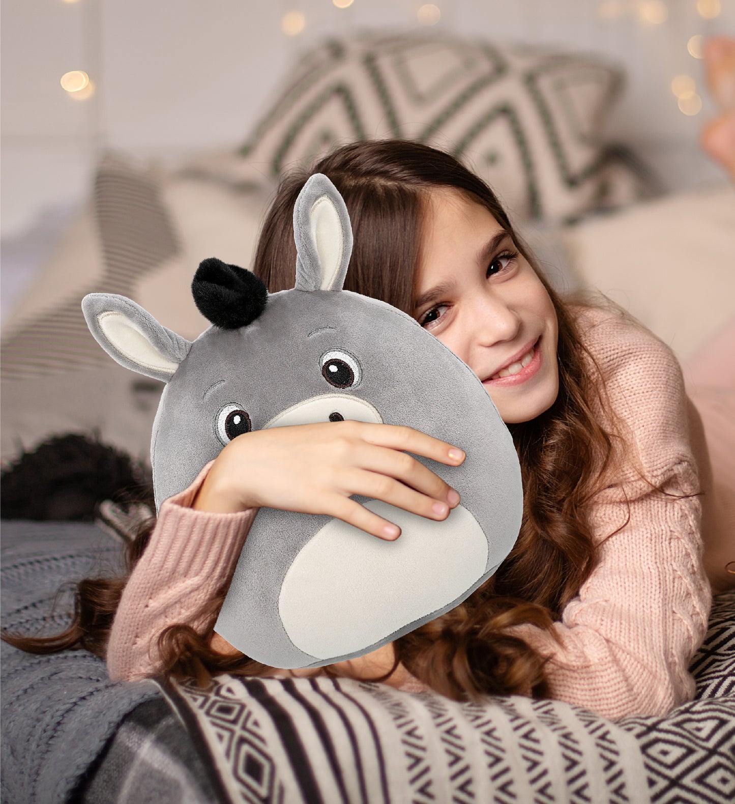 SNUG-MOOSHIES PLUSH - DONKEY 10"