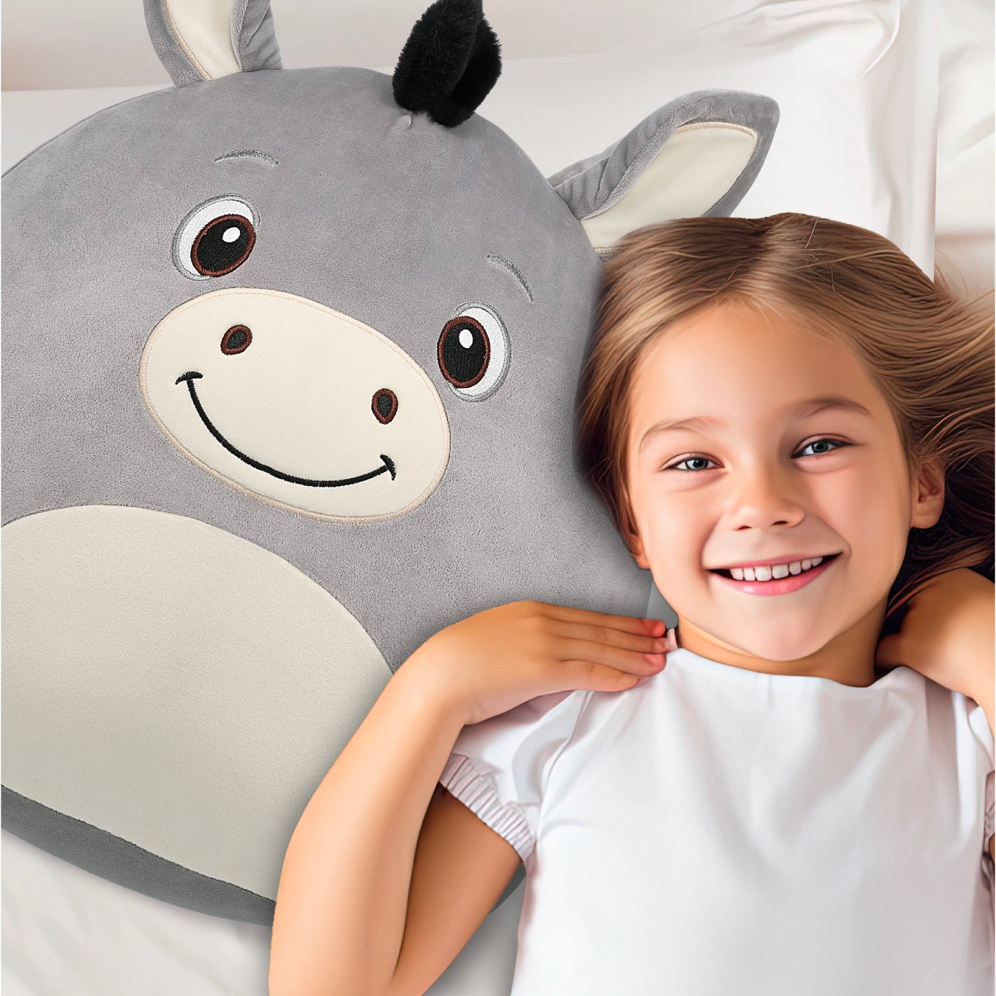 SNUG-MOOSHIES PLUSH - DONKEY 17"