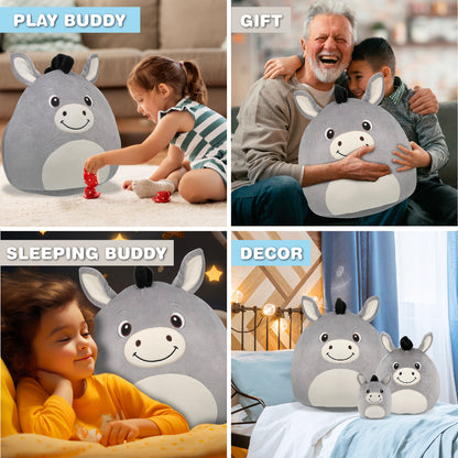 SNUG-MOOSHIES PLUSH - DONKEY 17"