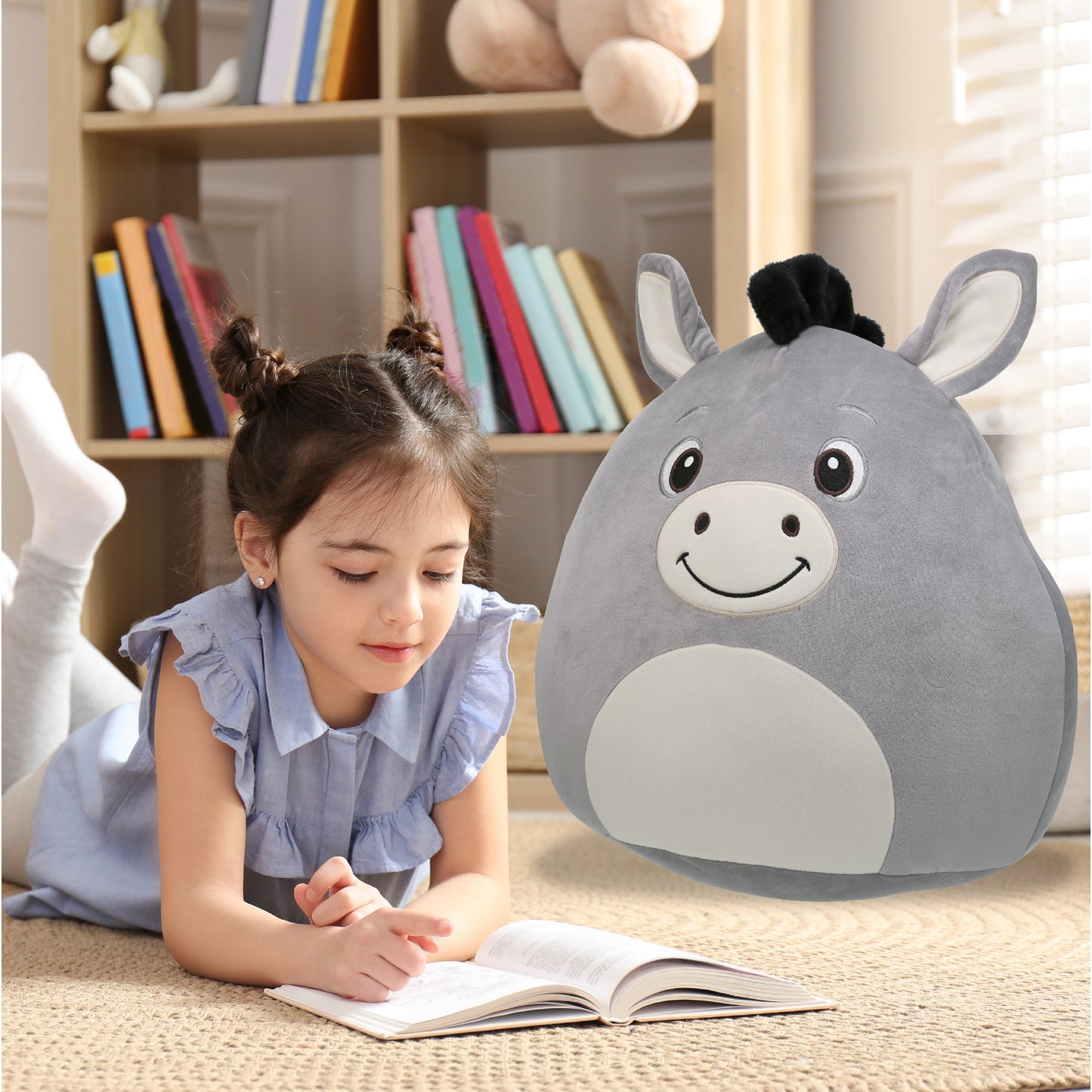 SNUG-MOOSHIES PLUSH - DONKEY 17"
