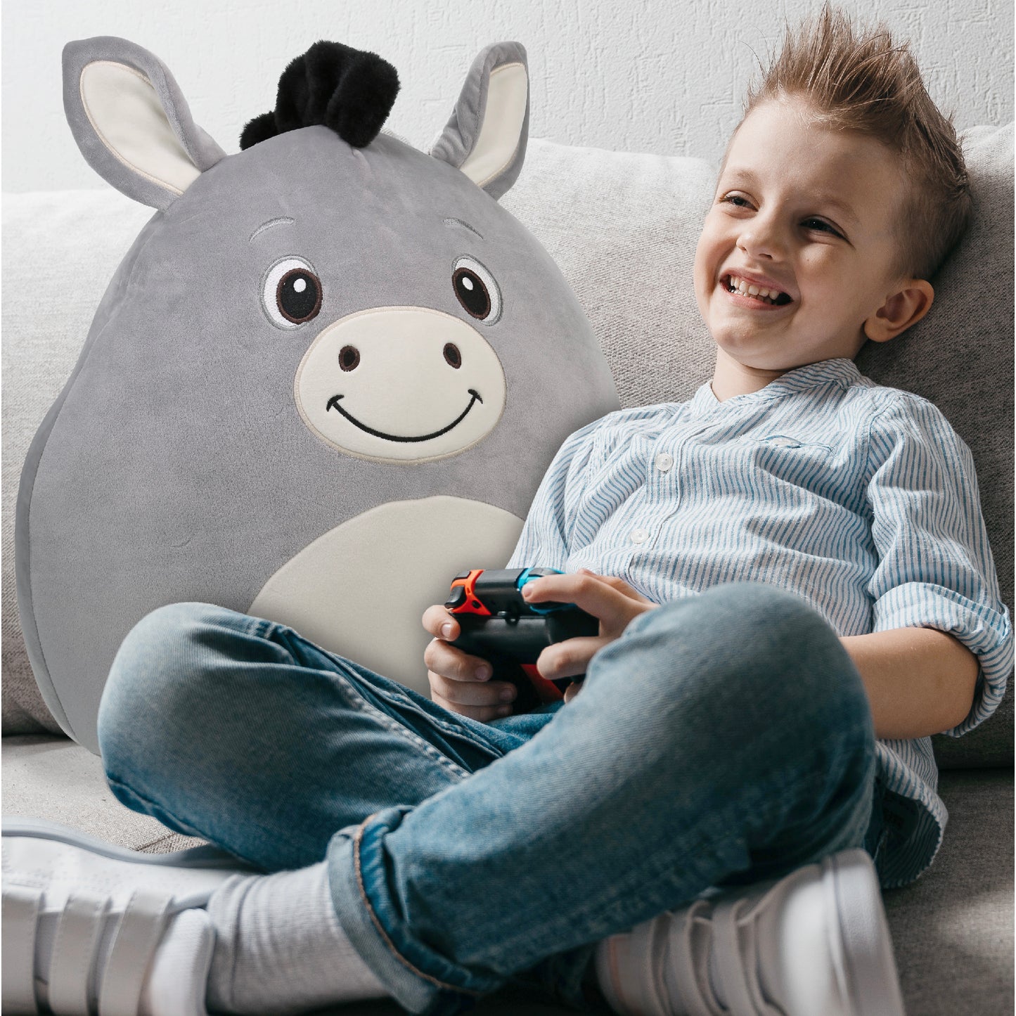SNUG-MOOSHIES PLUSH - DONKEY 17"