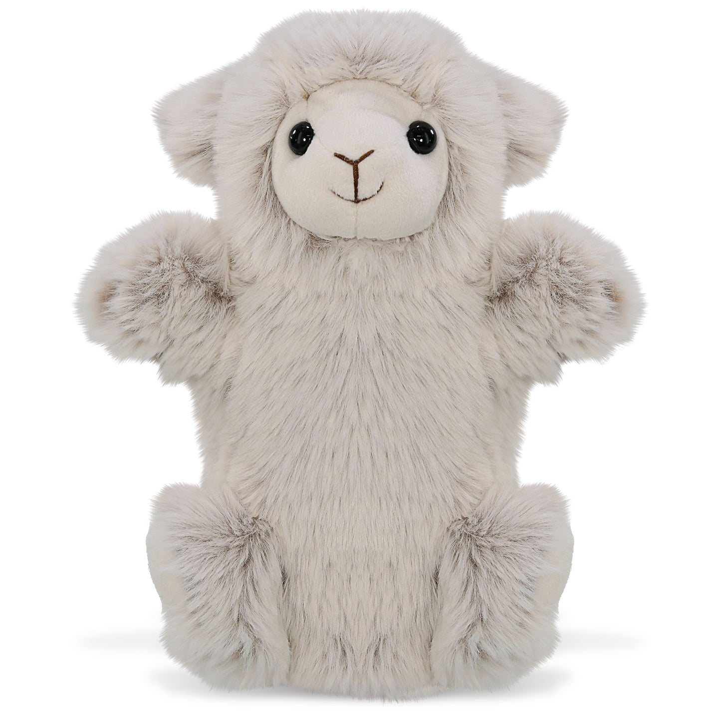 SUPER SOFT PLUSH HAND PUPPET - SHEEP