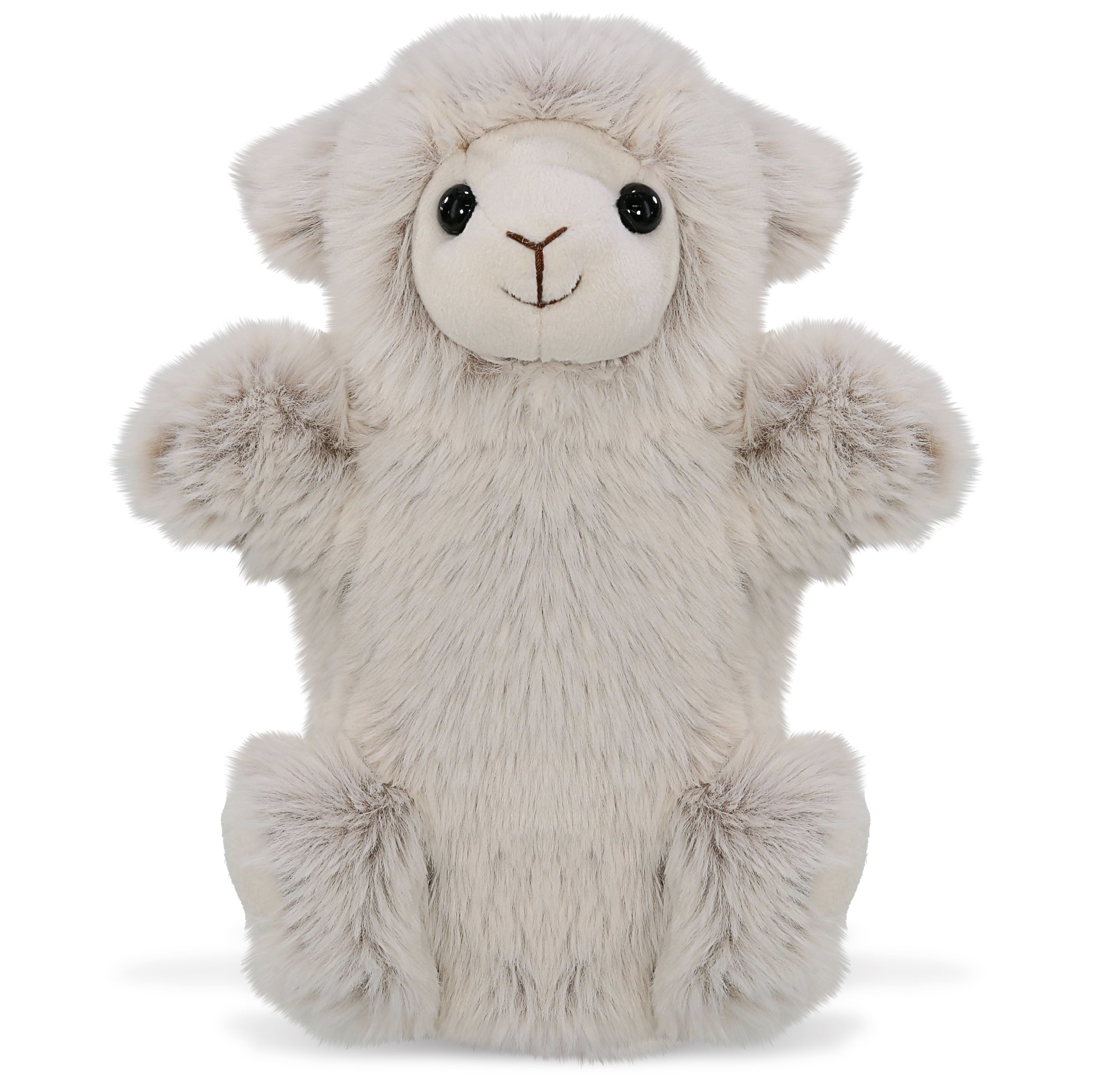 SUPER SOFT PLUSH HAND PUPPET - SHEEP