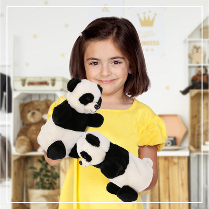SUPER SOFT PLUSH HAND PUPPET - PANDA