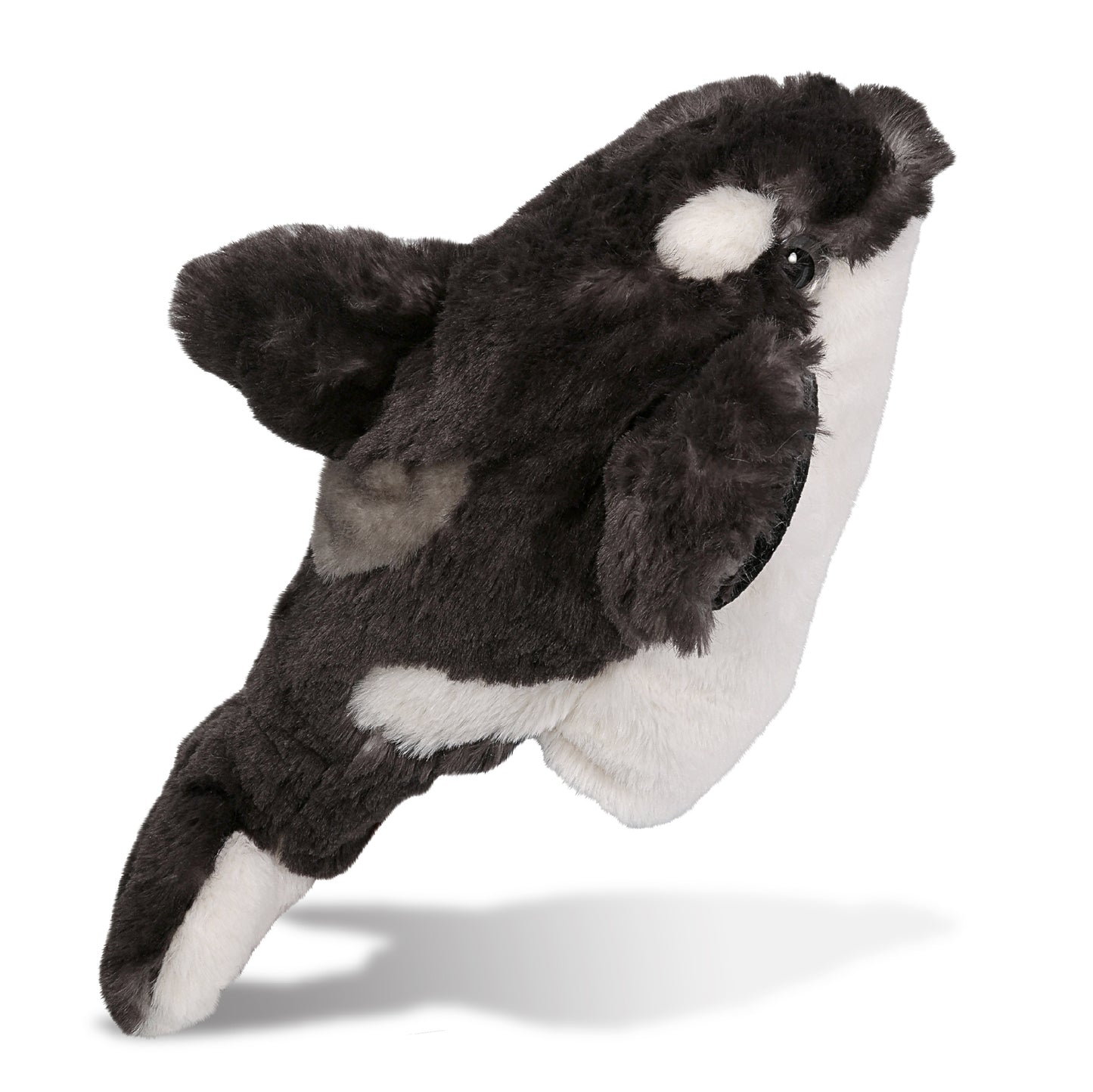 SUPER SOFT PLUSH HAND PUPPET - KILLER WHALE