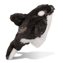 SUPER SOFT PLUSH HAND PUPPET - KILLER WHALE