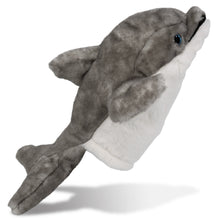 SUPER SOFT PLUSH HAND PUPPET - WILD DOLPHIN