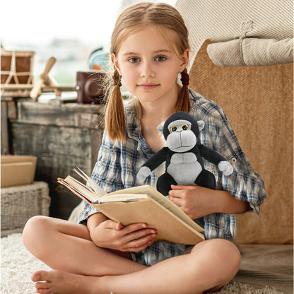 BIG EYE 6" PLUSH - GORILLA