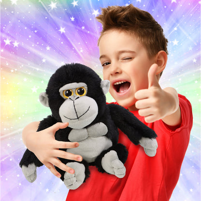 SUPER-SOFT PLUSH - GORILLA 10"
